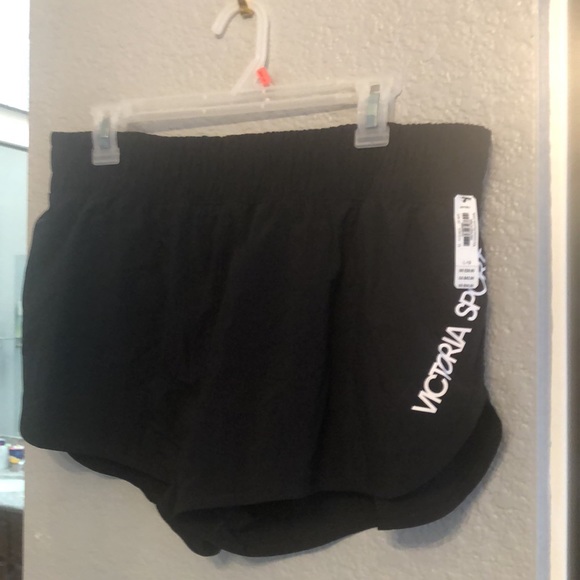 Victoria's Secret Pants - NWT VS SPORT SHORTS BLACK SIZE L